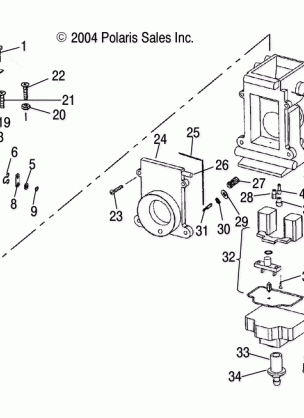 CARBURETOR (600) - S05NT6ESA / 6EEA / 6ESB / 6EEB (4992869286C13)