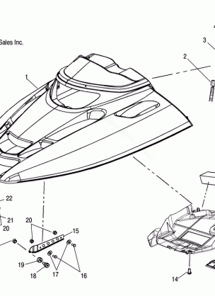 HOOD - S05NT6ESA / 6EEA / 6ESB / 6EEB / 8CS / 8CE (4992869286A10)