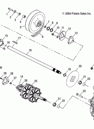 DRIVE TRAIN - S05NT7DS / DE (4992889288B11)