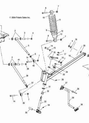 FRONT SUSPENSION - S05NT7DS / DE (4992889288B01)