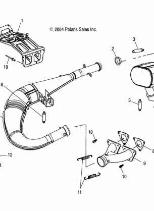 EXHAUST SYSTEM - S05NU5BS / BE / S05NT5BS / BE (4992849284C06)