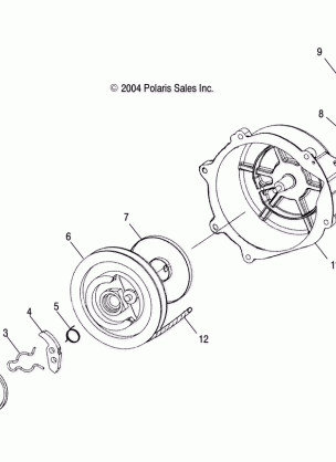 RECOIL STARTER - S05MX4CS / CE (4992589258D03)