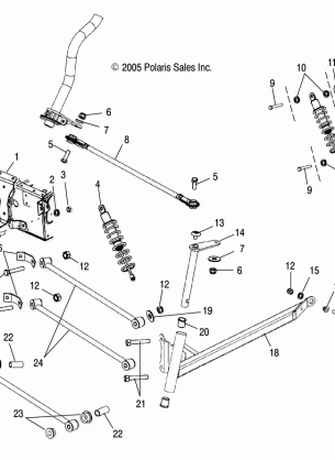 FRONT SUSPENSION and STEERING - S05WB1AS / AE (4997579757A10)
