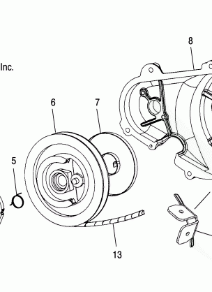 RECOIL STARTER (700) - S05NP7CS / 7CSA / 7CSB / NE7CS / 7CSA (4993799379E04)