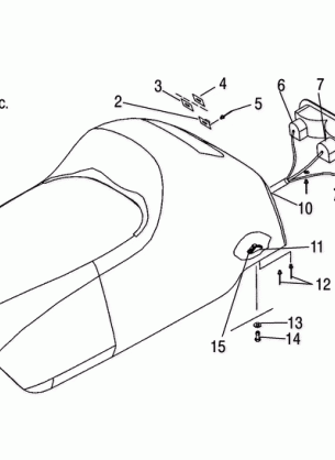 SEAT - S05NB4BS (4992609260A04)