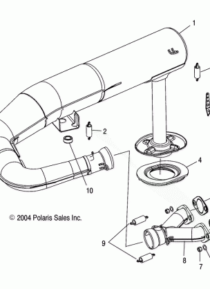 EXHAUST SYSTEM - S05ND3AS (4992629262C02)