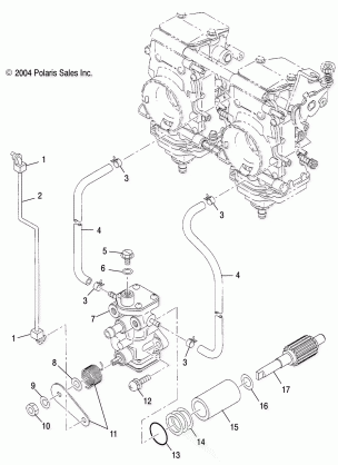 OIL PUMP - S05ND4BS (4992649264D01)