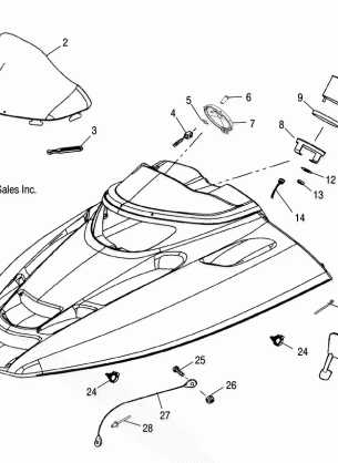 HOOD - S05ND4BSA (4992649264A10)