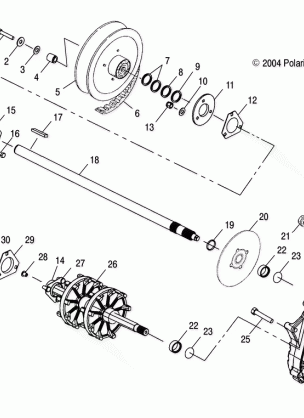 DRIVE TRAIN - S05ND4BS (4992649264B12)