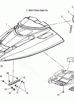 HOOD - S05ND4BS (4992649264A09)