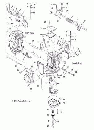 CARBURETOR - S05ND4BS (4992649264C13)