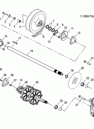 DRIVE TRAIN - S05ND5BS (4992669266C02)