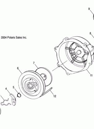 RECOIL STARTER - S05ND6ES (4992689268D02)