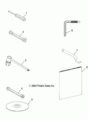 TOOL KIT - S05ND6ES (4992689268D04)