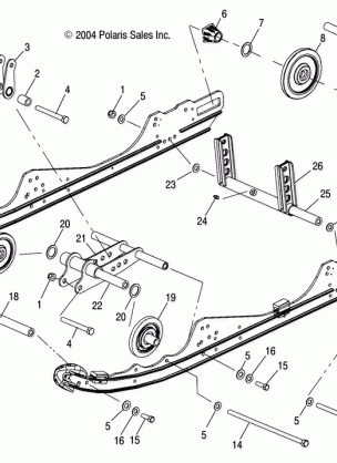 REAR SUSPENSION (EDGE) - S05NP5CS / A / B / NP6ES / A / B / NA6ES / EE (4992749274B12)