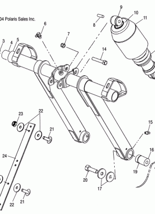 FRONT TORQUE ARM (EDGE) - S05NP5CS / A / B / NP6ES / A / B / NA6ES / EE (4992749274B13)