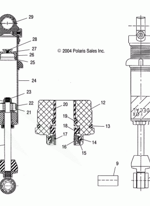 SHOCK (FRONT TRACK)(M-10) - S05NE7CS / 7CSA / 8CS / 8CSA (4993799379C13)