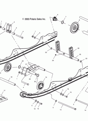 REAR SUSPENSION (EDGE) - S04NP5CS / A / B / C / S04NP6ES / A / B / C (4988618861B13)