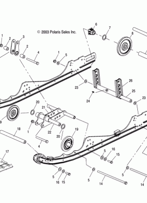 REAR SUSPENSION (EDGE) - S04NP7CS / 7CSA / 7CSB / 7CSC / 8CS / 8CSA / 8CSB / 8CSC (4988438843B13)