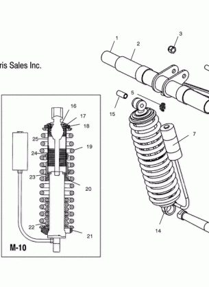 REAR TORQUE ARM (M-10) - S04NE7CS / 8CS (4988438843C05)