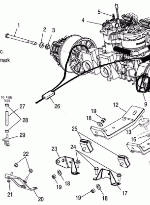 ENGINE MOUNTING (700)(800) - S04NS7CS / A / B / C / D-S04NS8CS / A / B / C / D (4988378837C08)