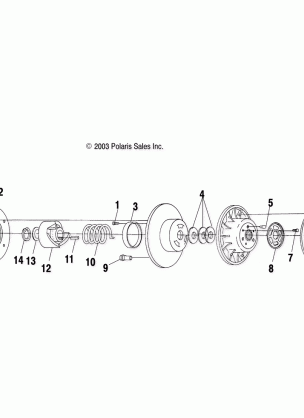 DRIVEN CLUTCH - S04NT7DS (4988498849C04)