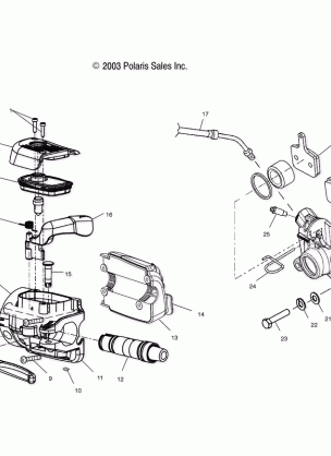 BRAKE - S04NT7DS (4988498849B03)