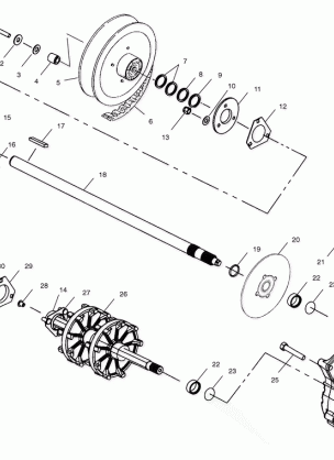 DRIVE TRAIN - S04NB4BS (4988318831C03)