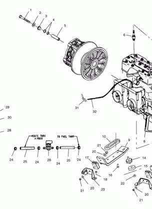 ENGINE MOUNTING - S04NB4BS (4988318831C04)