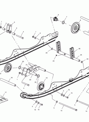 SUSPENSION REAR - S04NB4BS (4988318831B09)