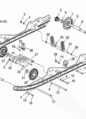 SUSPENSION - S04NX5BS / BE (4988578857B09)