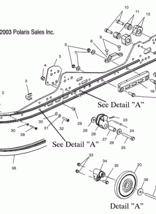 RAIL MOUNTING (SUSPENSION) - S04NX6ES / EE / S04NY6ES / EE / S04NX7CS / 8CS / S04NY7CS / CE / 8CS / 8CE (4988598859B11)