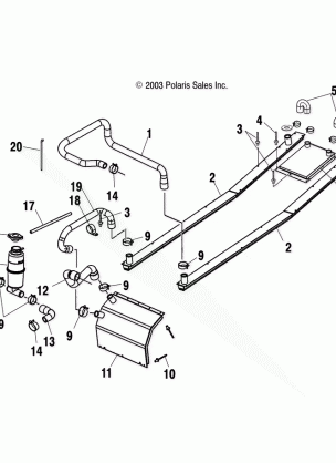 COOLING SYSTEM - S04ND4BS / BSA (4988678867B08)