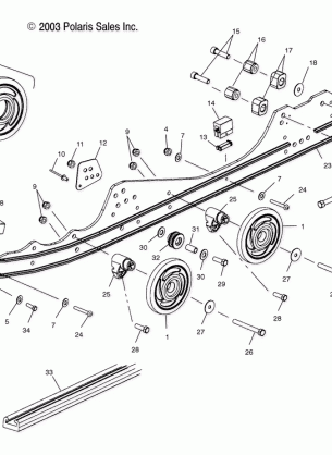 RAIL MOUNTING - S04ND5BS (4988358835B06)