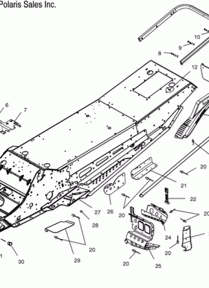 CHASSIS - S04ND6ES / ESA / ESB (4988638863A03)