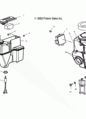 OIL TANK / AIRBOX - S04ND6ES / ESA / ESB (4988638863C01)