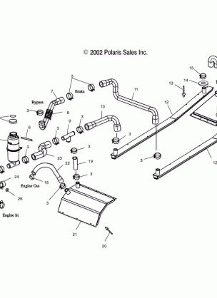 COOLING SYSTEM - S04ND6ES / ESA / ESB (4988638863B07)