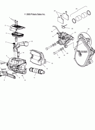 BRAKE - S04ND6ES / ESA / ESB (4988638863B06)