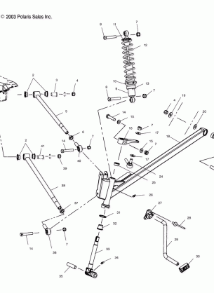 FRONT SUSPENSION - S04ND6ES / ESA / ESB (4988638863B01)