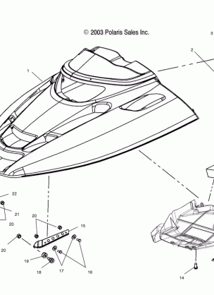 HOOD - S04ND6ES / ESA / ESB (4988638863A09)