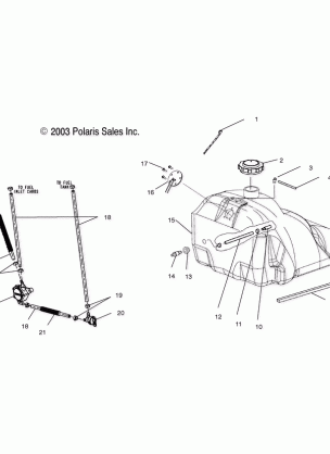 FUEL TANK - S04ND6ES / ESA / ESB (4988638863A04)