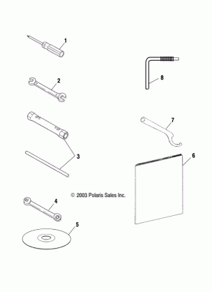 TOOL KIT - S04ND6ES / ESA / ESB (4988638863D06)