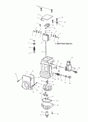 CARBURETOR - S04ND6ES / ESA / ESB (4988638863C13)