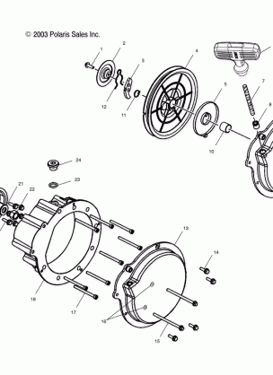 RECOIL ASSEMBLY - S04ND7DS / DSA (4988658865D06)