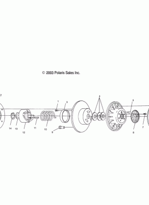 DRIVEN CLUTCH - S04ND7DS / DSA (4988658865C06)