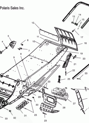 CHASSIS - S03ND6ES (4982548254A03)