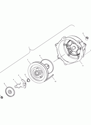 RECOIL STARTER - S03ND6ES (4982548254C13)