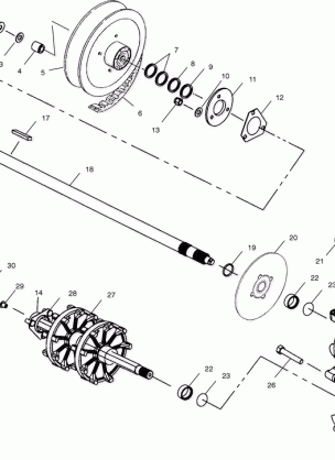 DRIVE TRAIN - S03ND6ES (4982548254C02)