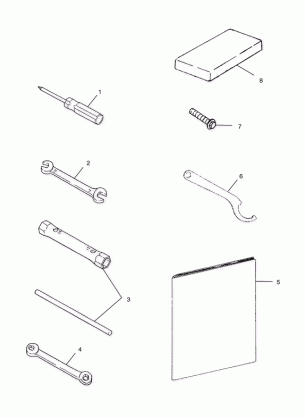 TOOL KIT - S03ND6ES (4982548254D01)