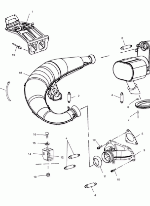 EXHAUST - S03ND7CS (4977967796C04)